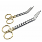 Kéo cắt băng Lister Tape Scissors chuôi vàng