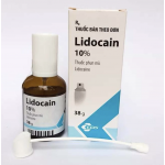 Hộp đựng tê xịt Lidocain 10% 3.8gram