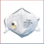 [Bán lẻ] Khẩu trang y tế 3D TULIPS N95 9001VH - Có van 1 chiều