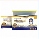Khẩu trang y tế DANAMECO tiệt trùng từng chiếc (3 lớp kháng khuẩn) chính hãng