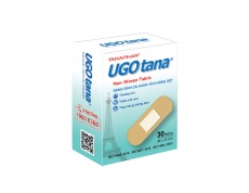 Băng dán cá nhân vải không dệt UGO TANAPHAR 30 miếng 38 x 72mm