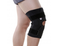 Băng thun gối có nẹp nhôm hỗ trợ Orbe H5 cố định khớp gối