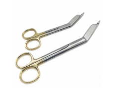 Kéo cắt băng Lister Tape Scissors chuôi vàng
