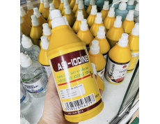 (Mẫu mã theo từng đợt) Dung dịch cồn vàng sát khuẩn Povidone Iodine 10% chai 500ml