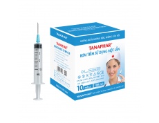 Bơm tiêm sử dụng một lần TANAPHAR 10ml (23G, 25G)