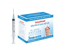 Bơm tiêm sử dụng một lần TANAPHAR 3ML (23G, 25G)