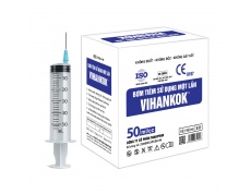Bơm tiêm sử dụng một lần VIHANKOK ( TANAPHAR) 50ml 
