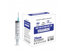 Bơm tiêm sử dụng một lần VIHANKOK ( TANAPHAR) 20ml (23G, 25G)