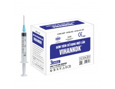 Bơm tiêm sử dụng một lần VIHANKOK ( TANAPHAR) 3ml (23G, 25G)