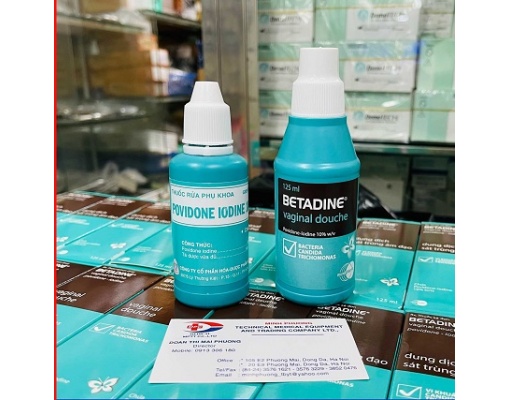 Dung dịch vệ sinh phụ khoa Betadine