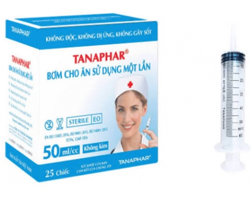 Bơm cho ăn sử dụng một lần TANAPHAR 50ml