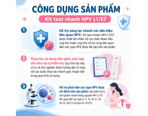 Kit Test HPV Tại Nhà Genesign