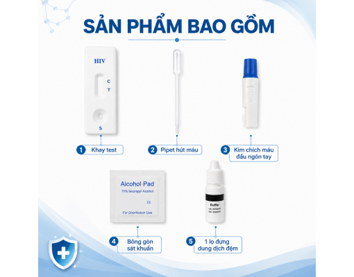 Bộ test nhanh HIV tại nhà Fastep