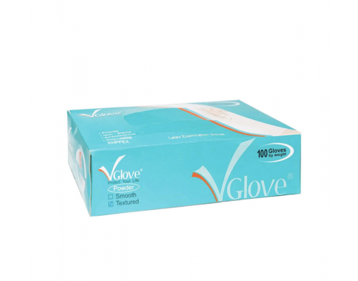 Găng tay y tế VGLOVE có bột size S, M, L