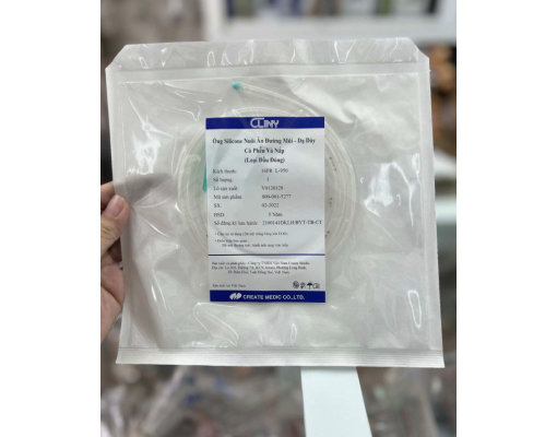 Ống Silicone nuôi ăn đường mũi, dạ dày dùng CLINY cỡ 16Fr và 18Fr