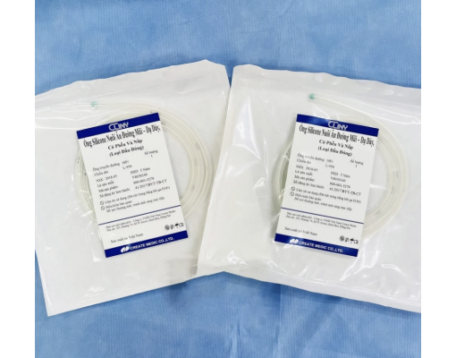 Ống Silicone nuôi ăn đường mũi, dạ dày dùng CLINY cỡ 16Fr và 18Fr