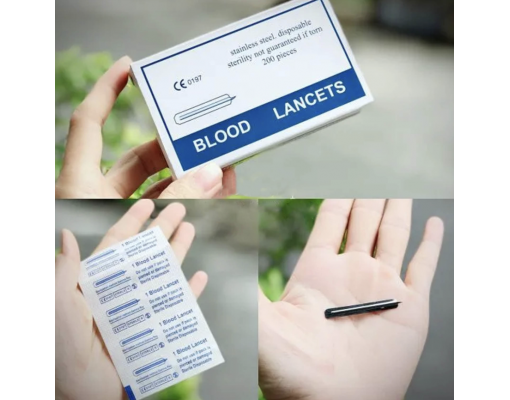 Kim chích lấy máu Blood Lancets hộp 200 kim