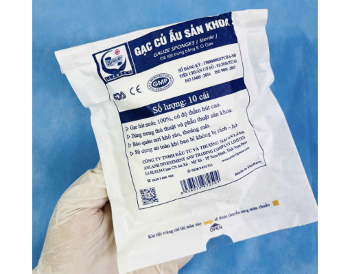 Combo 10 gói gạc củ ấu sản khoa vô trùng An Lành