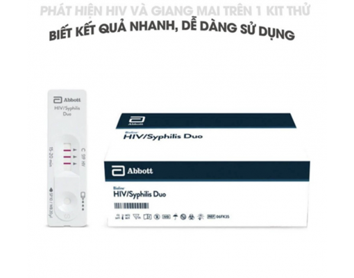 Test nhanh chẩn đoán giang mai tại nhà