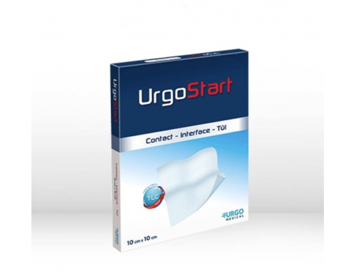 UrgoStart Contact (gạc lưới không xốp) chuyên dùng cho các vết thương mạn tính hoặc vết thương lâu lành