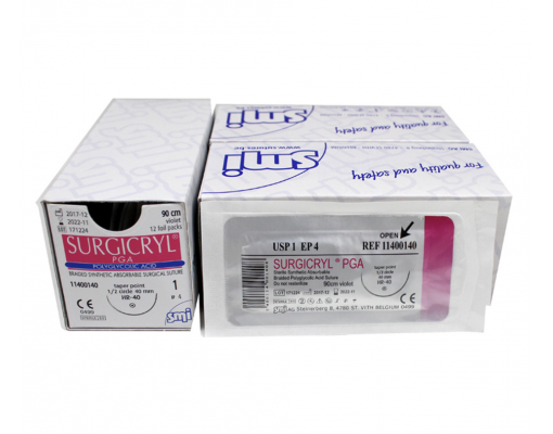 Chỉ khâu tự tiêu đơn sợi SMI Surgicryl các số (Hộp 12 sợi)