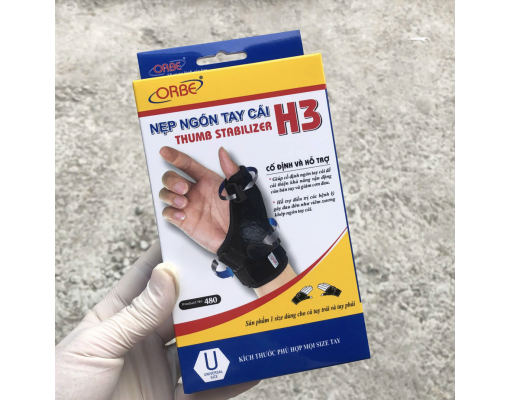 Nẹp ngón tay cái H3, cố định và hỗ trợ khả năng vận động