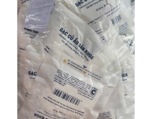 Gạc củ ấu sản khoa vô trùng Danameco ( Combo 5 gói )
