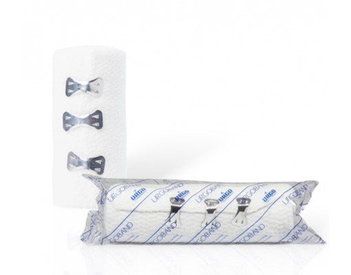 Băng thun cuộn Urgoband cố định vết thương và quấn giữ nẹp, băng gạc
