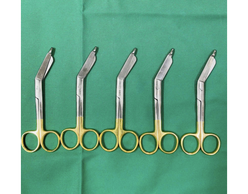 Kéo cắt băng Lister Tape Scissors chuôi vàng