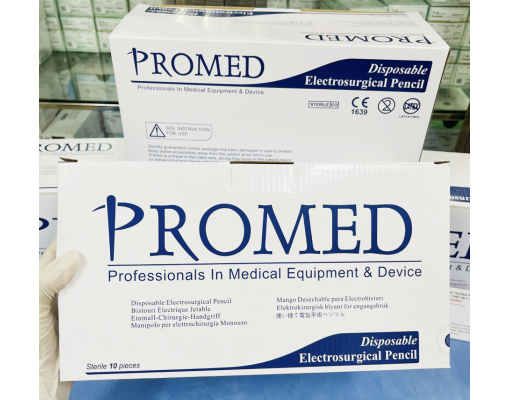 [CHÍNH HÃNG] Tay dao mổ điện dùng một lần PROMED mã PD513