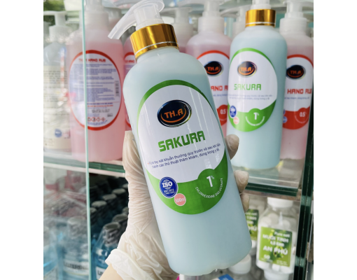 Dung dịch rửa tay THA thường quy nhanh chai 500ML