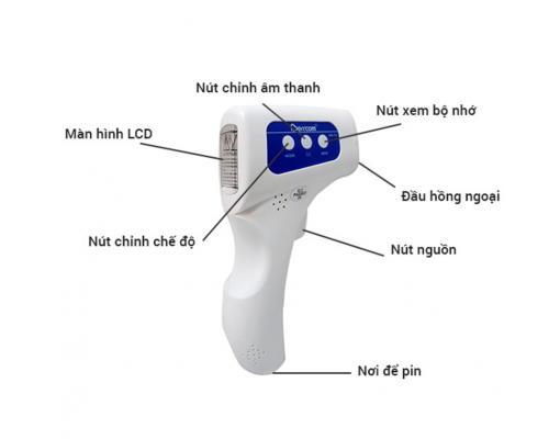 Nhiệt kế đo nhiệt độ trán Berrcom JBX-178