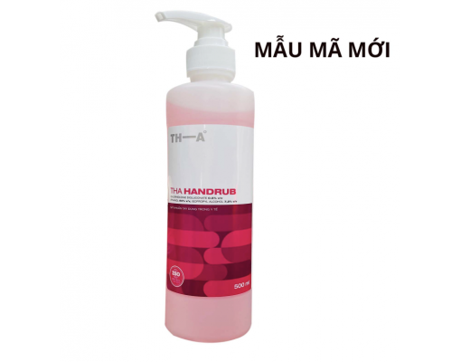 Dung dịch rửa tay sát khuẩn nhanh THA chai 500ml, 1L, 5L