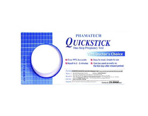 Que thử thai QUICKSTICK Mỹ
