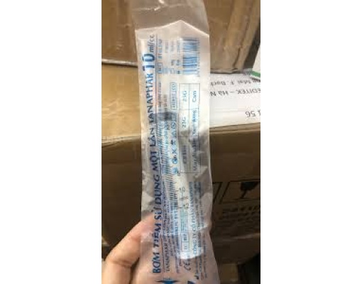 Bơm tiêm sử dụng một lần TANAPHAR 10ml (23G, 25G)