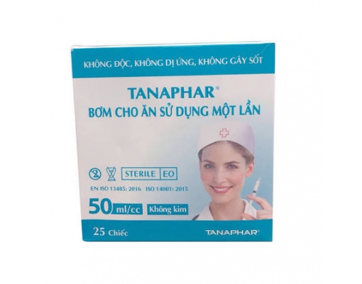 Bơm cho ăn sử dụng một lần TANAPHAR 50ml