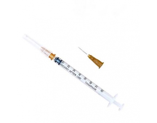 Bơm tiêm sử dụng một lần TANAPHAR 1ML (26G)