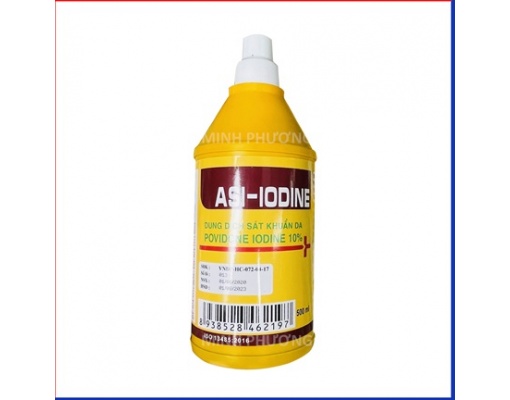 Mẫu mã theo từng đợt) Dung dịch cồn vàng sát khuẩn Povidone Iodine 10% chai 500ml