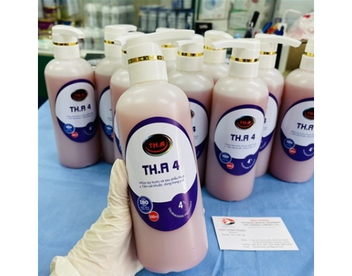 Dung dịch rửa tay sát khuẩn THA dùng trước và sau phẫu thuật chai 500ML