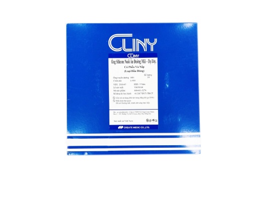 Ống Silicone nuôi ăn đường mũi, dạ dày dùng CLINY cỡ 16Fr và 18Fr