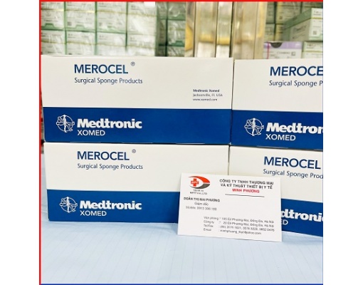 Gạc cầm máu mũi MEROCEL dùng trong thẩm mỹ