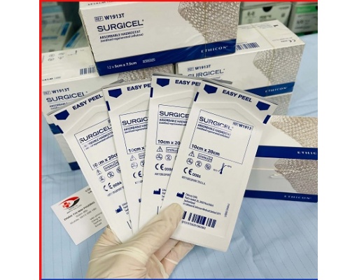 Miếng cầm máu não tự tiêu SURGICEL W1912 W1913