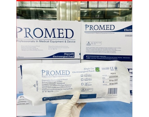 CHÍNH HÃNG] Tay dao mổ điện dùng một lần PROMED mã PD513
