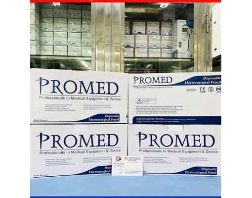 CHÍNH HÃNG] Tay dao mổ điện dùng một lần PROMED mã PD513