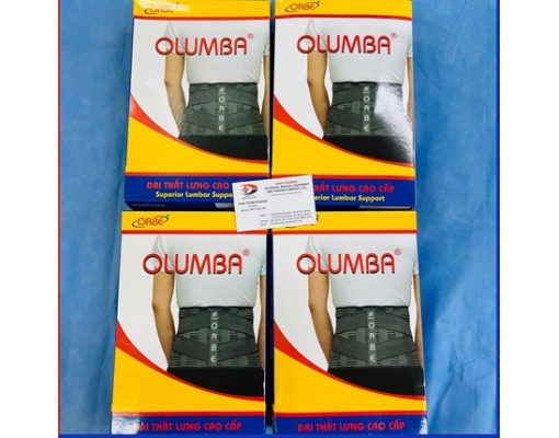 Đai thắt lưng cao cấp OLUMBA ORBE hỗ trợ cột sống, thoát vị đĩa đệm
