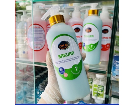 [CHÍNH HÃNG] Dung dịch rửa tay THA thường quy nhanh chai 500ML