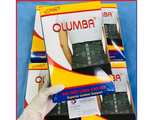 Đai thắt lưng cao cấp OLUMBA ORBE hỗ trợ cột sống, thoát vị đĩa đệm