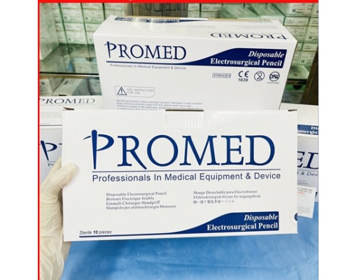 CHÍNH HÃNG] Tay dao mổ điện dùng một lần PROMED mã PD513