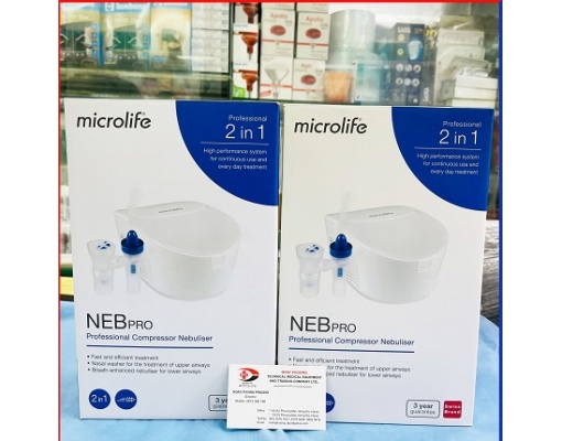 [Chính hãng] Máy xông khí dung mũi họng MICROLIFE NEBPRO